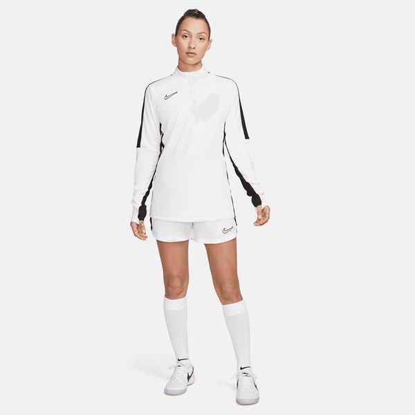 Nike Womens Academy 23 Drill Top White/Black